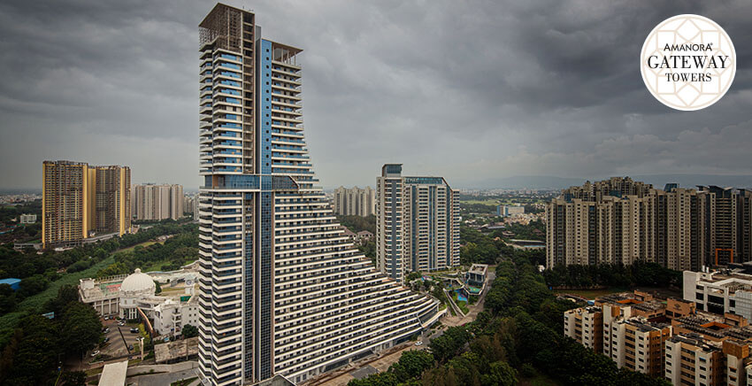 live in Pune’s Tallest Residential Towers - Amanora Gateway Towers