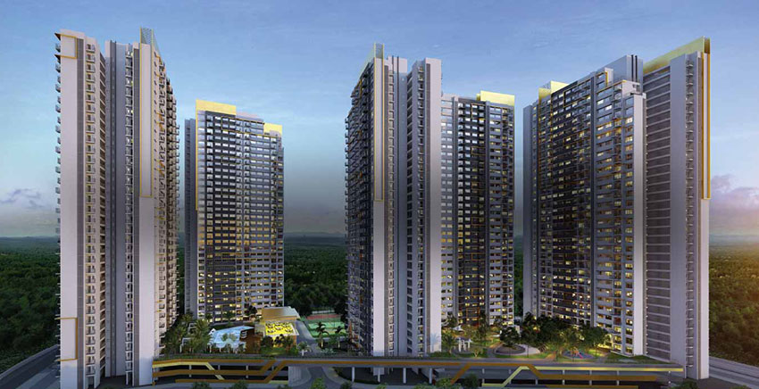 Luxury Living at Amanora Gold Towers